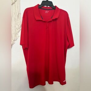 bcg Red Men's Polo Shirt